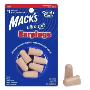 Macks Ultra Soft Foam Earplugs  3Pair 923