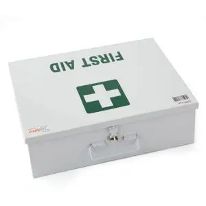 First Aid Box Empty Metal Xl