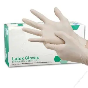 Latex Glovers Non Powdered 100S