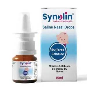 Synolin Saline Nasal Drops 15Ml
