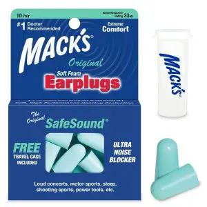 Max Original Soft Foam Ear Plugs 10 Pairs