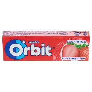Orbit Strawberry 6 Tabs 10.2G - Sugarfree