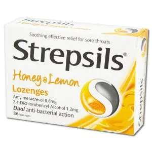 Strepsils Honey And Lemon 36S