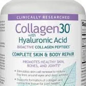 Webber Naturals Collagen30 Anti-Wrinkle Bioactive Peptides Tabs 180S