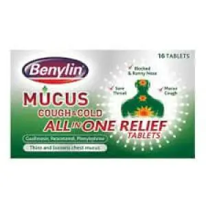 Benylin Mucus All In One Tabs 16S