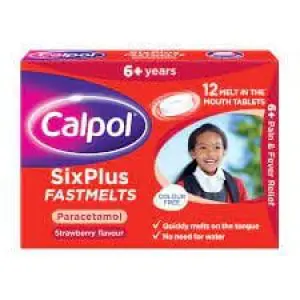 Calpol 6+ Fastmelt Tablets 12'S