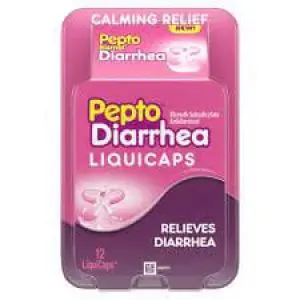 Pepto Bismol Diarrhea Liquicaps 12S