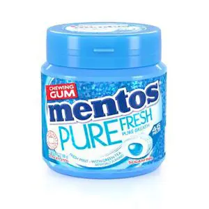 Mentos Pure Fresh Blister Pack Fresh Mint  14G