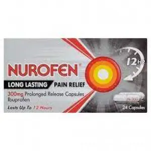 Nurofen Long Lasting Pain Relief 300Mg Capsules 24S