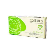 Natural Cotton Tampons Regular 16S