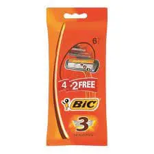 Bic 3 Sensitive Shavers Blister 4 +2 Foc