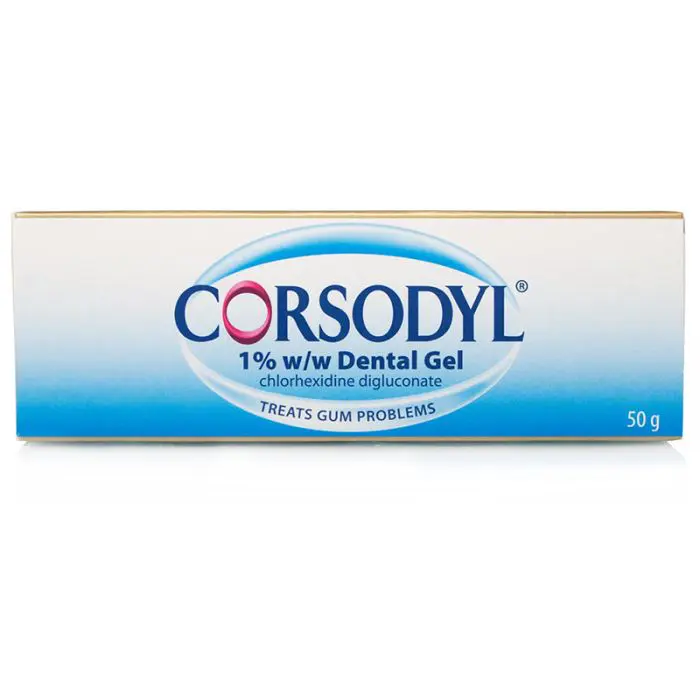 Corsodyl Dental Gel 50G Tube