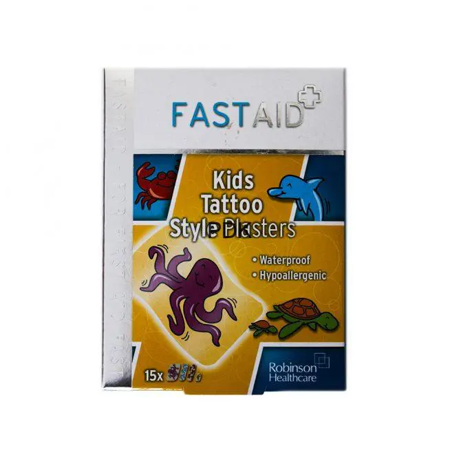 Fast Aid Kids Plasters 15S