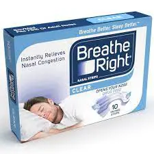 Breathe Right Clear Small/Medium (Reg) 10S