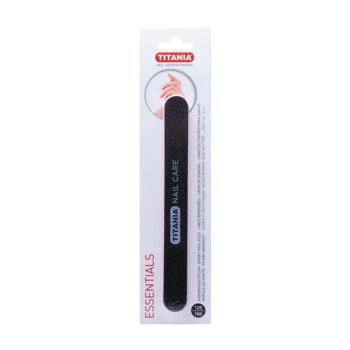 Titania Profi Emery Nail File Rough & Fine