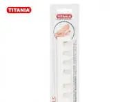 Titania Toe Spreaders White Colour 2Pcs