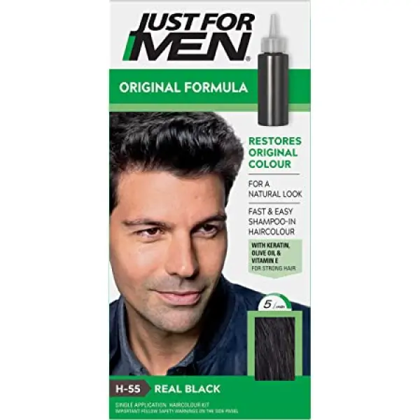 Just For Men Real Black Shampoo (H55)