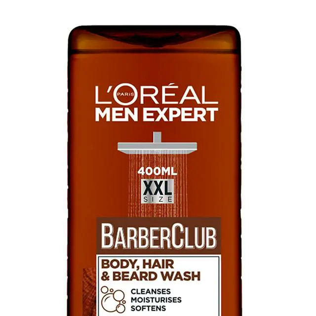 L'Oreal Men Expert Barber Club 3-In-1 Shower Gel 300Ml