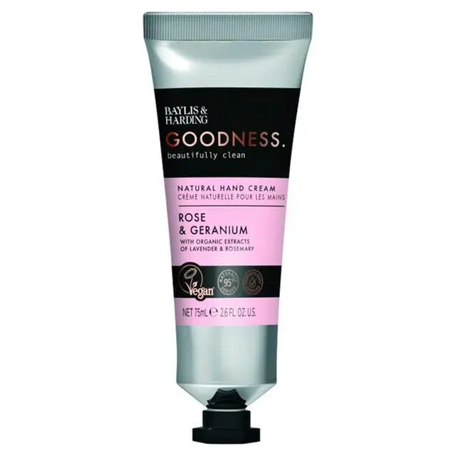 B&H Rose/Geranium Hand Cream 75Ml