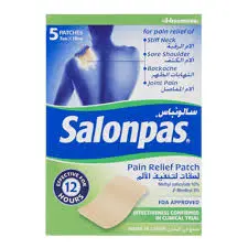 Salonpas Ultra Thin Pain Relief Patch 5S (7Cm * 10Cm)