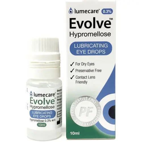 Evolve Hypromellose Lubricating Eye Drop 10Ml