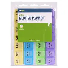 Pill Box Medtime Planner 67169