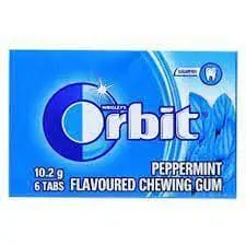 Orbit Peppermint 6 Tabs 10.2G -Sugarfree