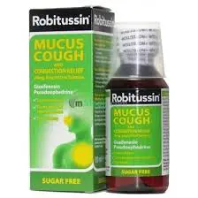 Robitussin Mucus Cough And Congestion Relief S/F  100Ml
