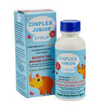 Zinplex Junior 200Ml Syrup ( Cremesoda Flavour)