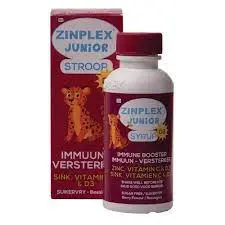 Zinplex Junior Syrup With Vitamin D3 200Ml ( Berry Flavour)