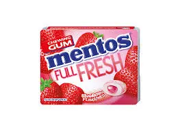 Mentos Pure Fresh Blister Pack Strawberry 14G