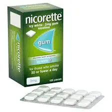 Nicorette 4Mg Icy White Gum 105S