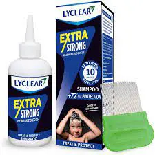 Lyclear Shampoo 200Mls  + Comb