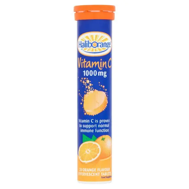 Haliborange Vitamin C 1000Mg Eff Tablets 20S Orange Flavour