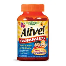 Natures Way Alive Kids Premium Multivitamin Gummies 90S-