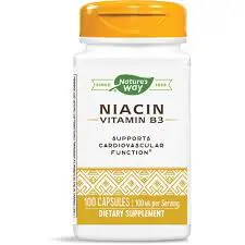 Natures Way Niacin Vitamin B3 100Mg Capsules 100S