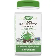 Natures Way Saw Palmetto Berries 585Mg Capsules 100S