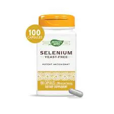 Natures Way Selenium Yeast Free 200Mcg Capsules 100S