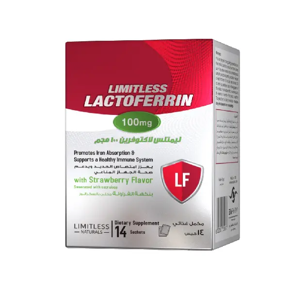 Limitless Lactoferrin 100Mg Sachets 14S