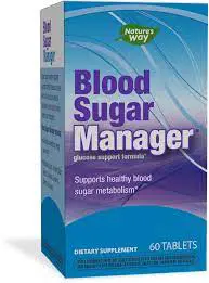 Natures Way Blood Sugar Manager Tablets 60S