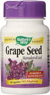 Natures Way Grape Seed 100Mg Capsules 30S