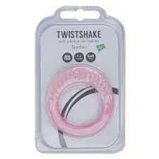 Twistshake Teether 1+M Pastel Pink