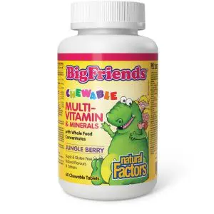 Natural Factors Kids Chewable Multivitamin 60'S