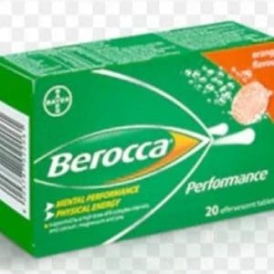 Berocca Performance  Effervescent Tablets Orange 20s