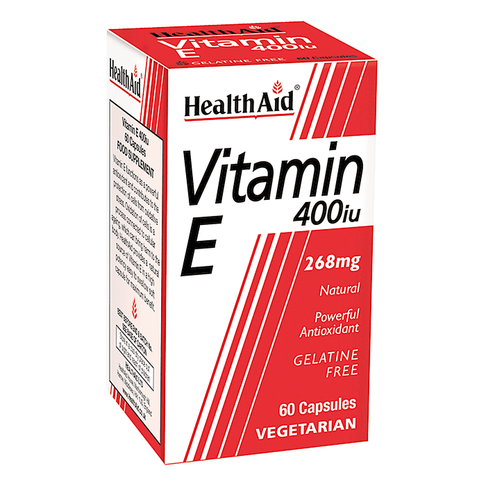Health Aid  Vitamin E 400IU 60S
