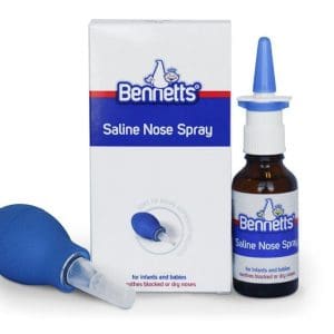 Bennetts Saline Nose Spray Kit (Aspirator)