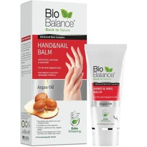 Bio Balance Natural Argan Oil Hand & Nail Balm 60ml