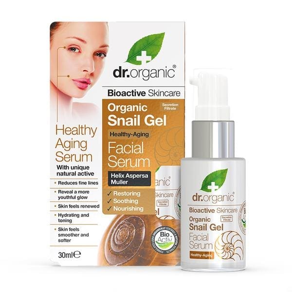 Dr Organic Snail Gel Facial Serum 30ml