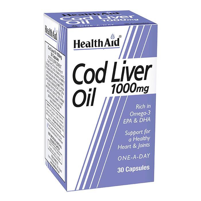 Health Aid Cod Liver Oil 1000MG 30S