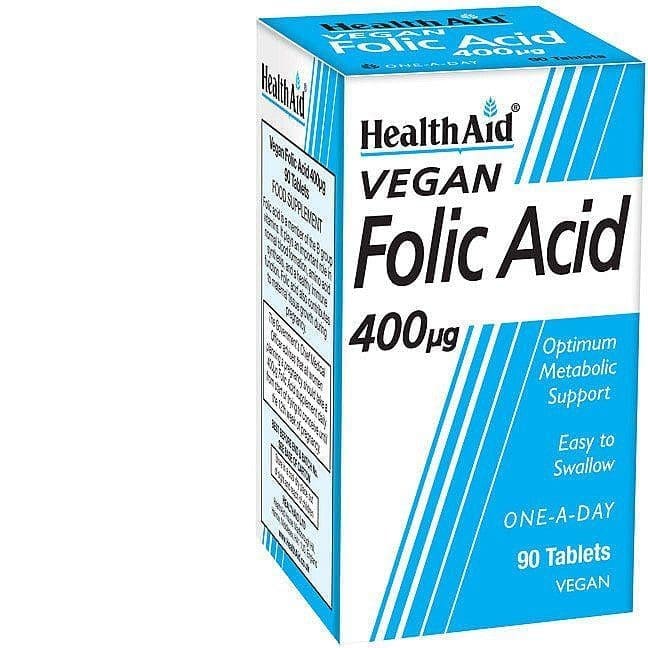 Health Aid Folic Acid 400MG 90S